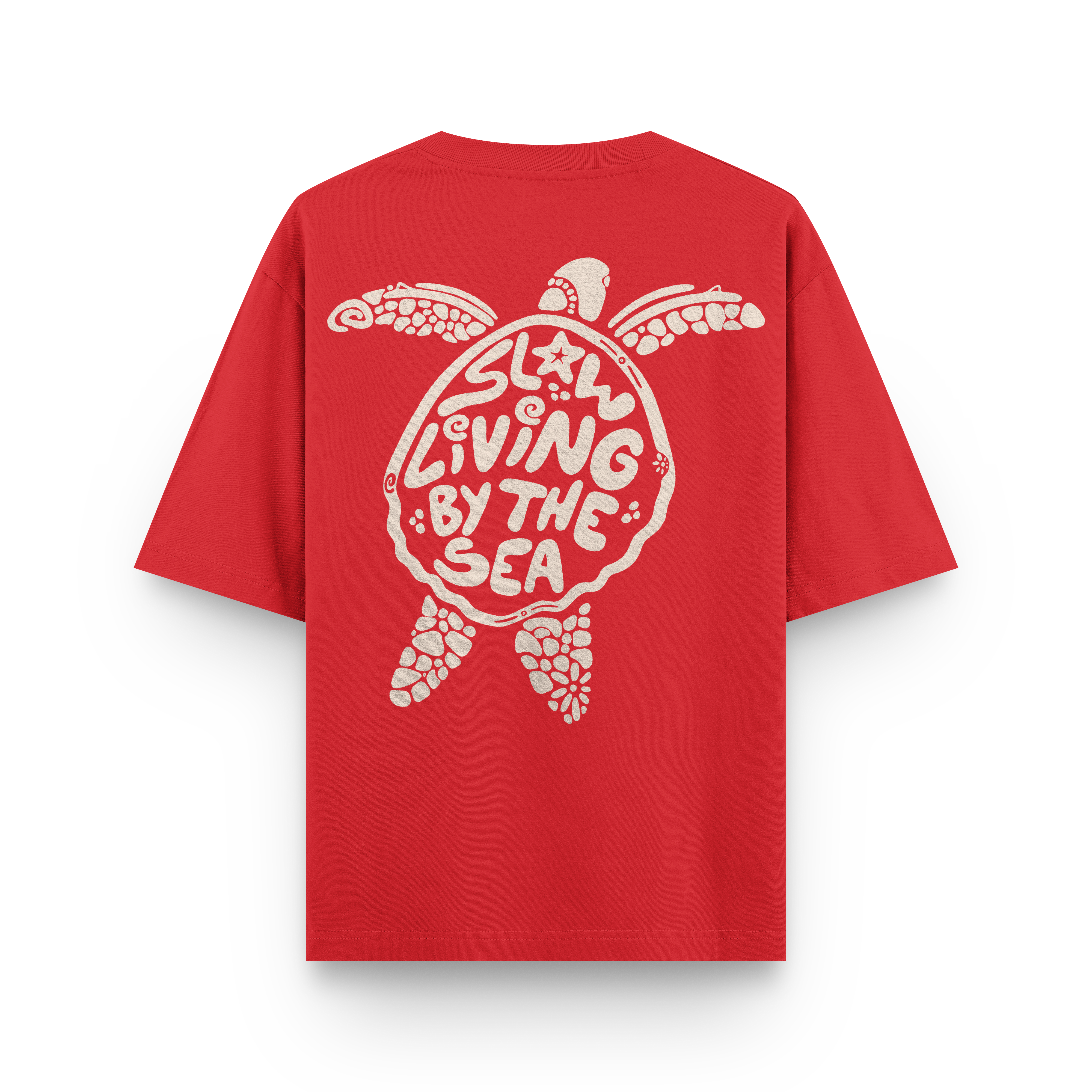 Slow Living By The Sea T-Shirt Oversized