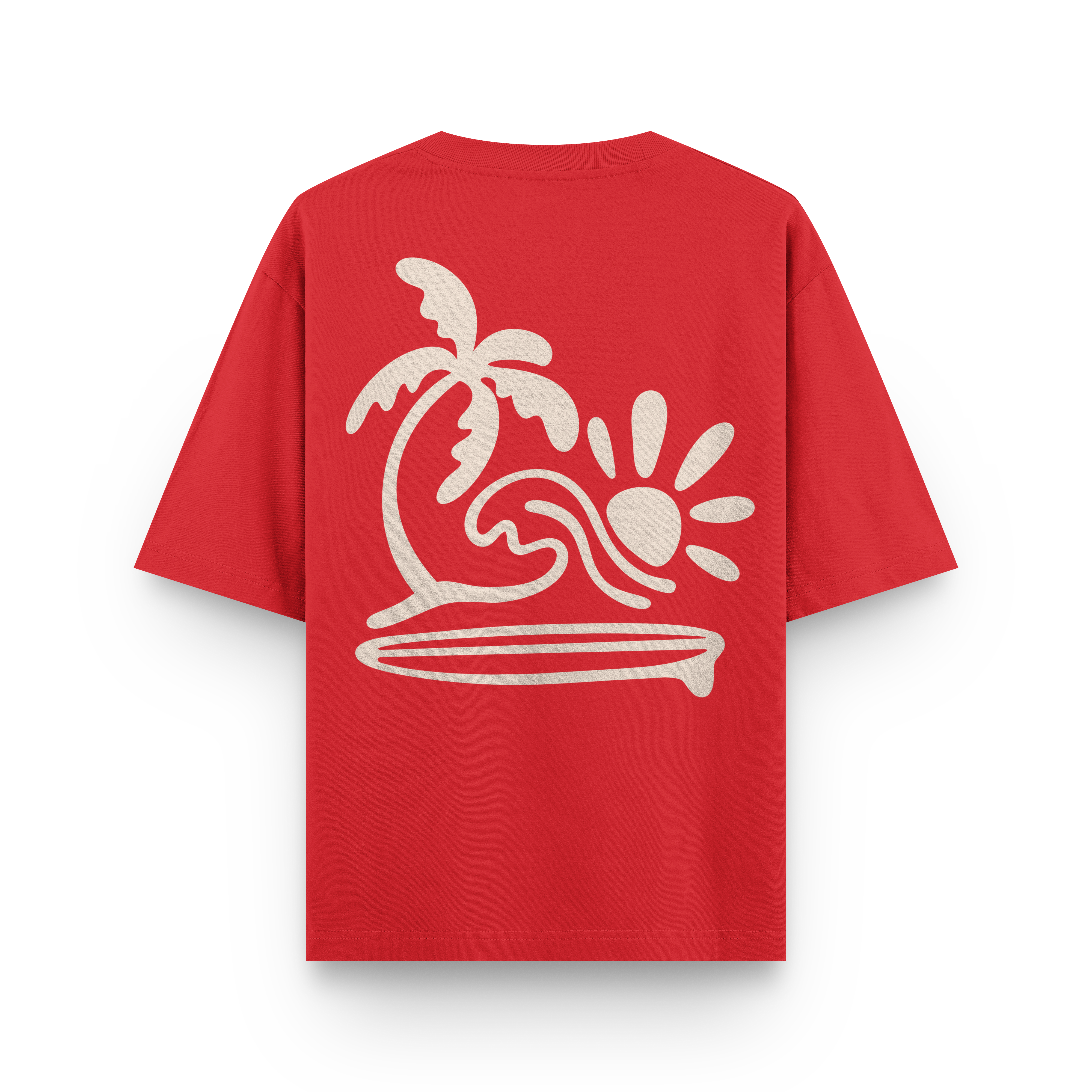 Surf Beach T-Shirt Oversized