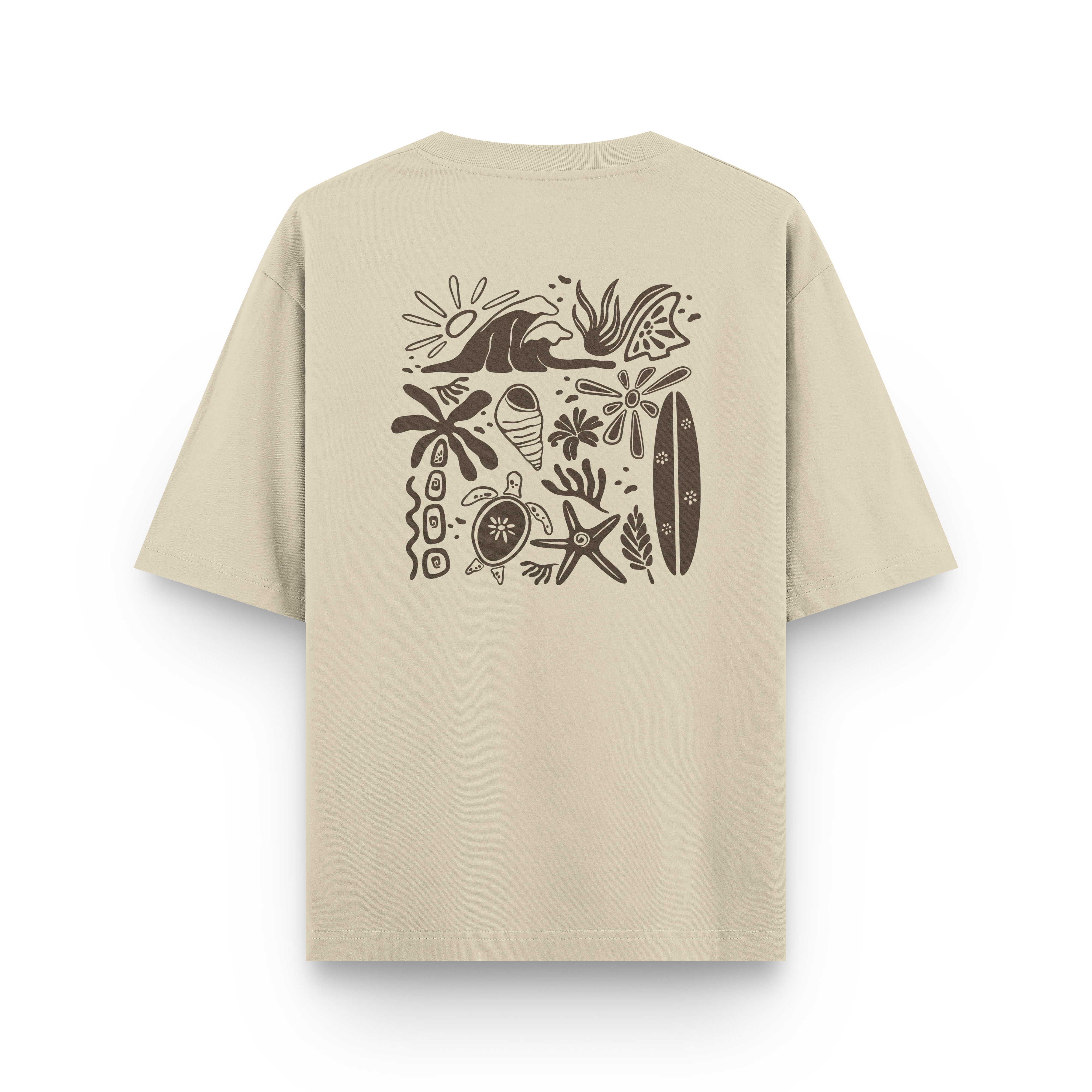 Beachy Vibes Oversized T-Shirt