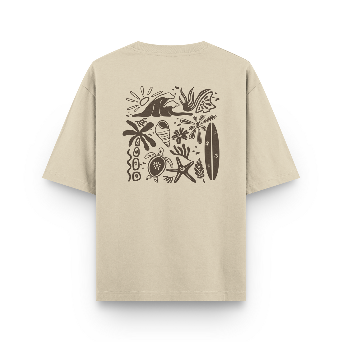 Beachy Vibes Oversized T-Shirt