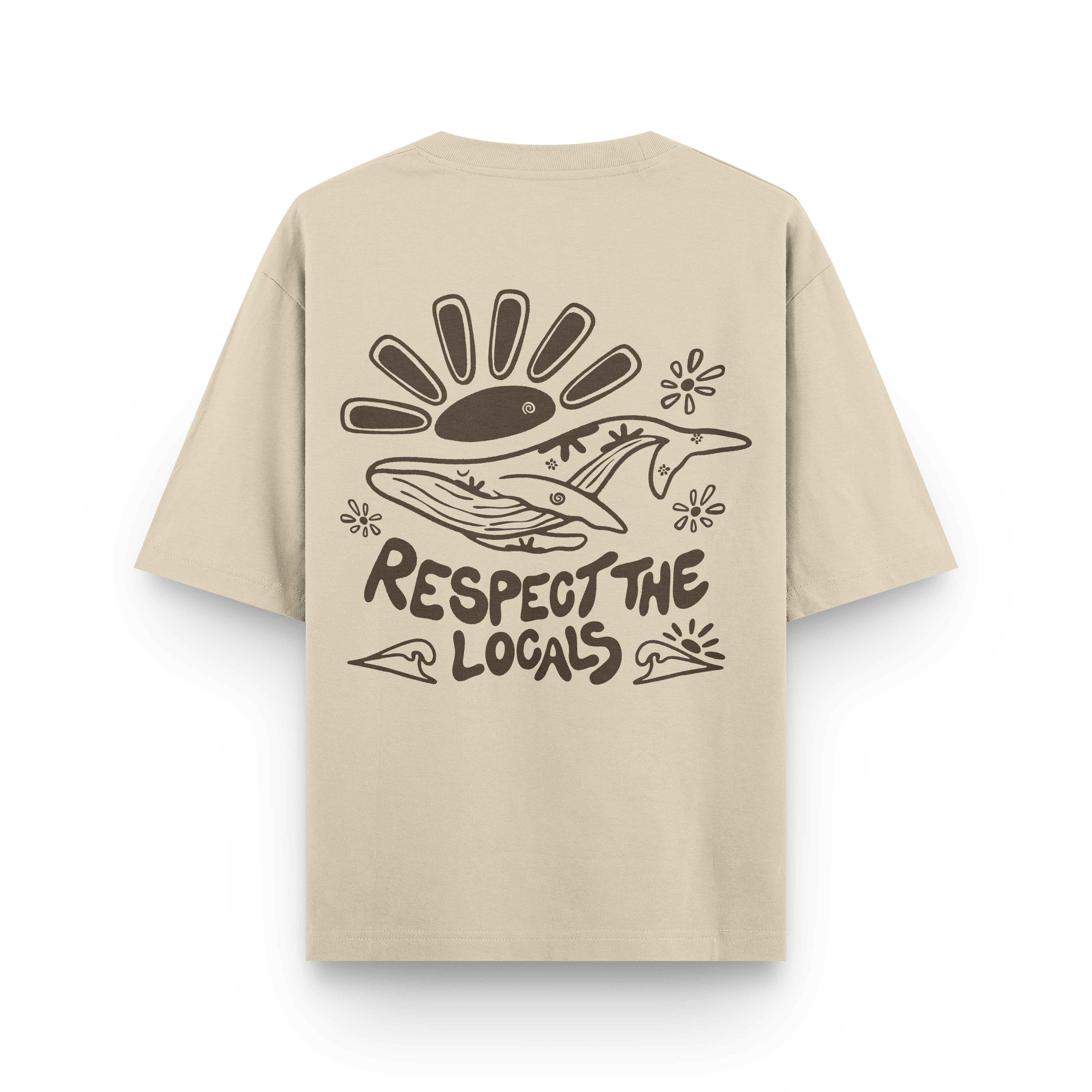 Respect The Locals T-Shirt Oversized