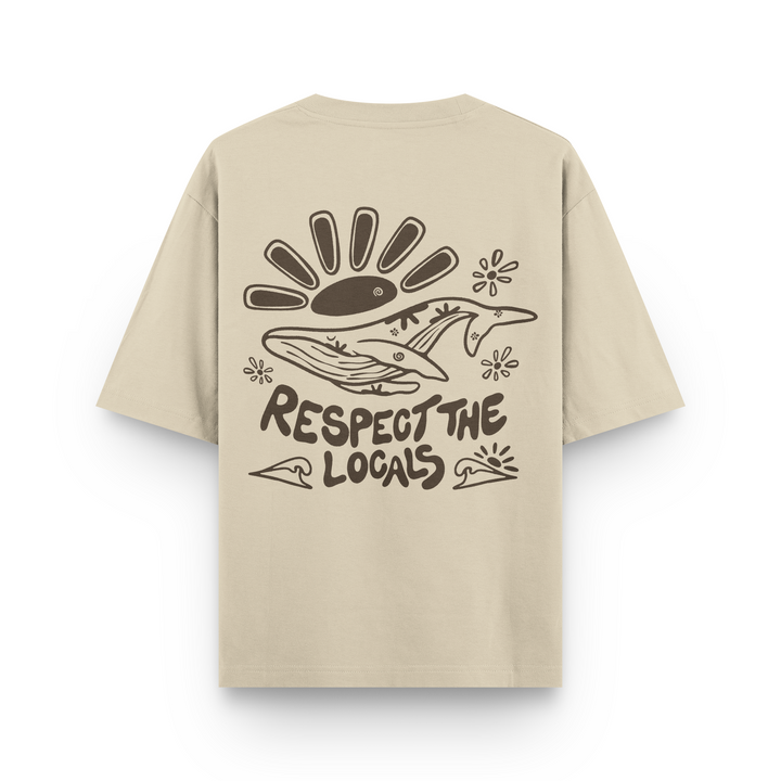 Respect The Locals T-Shirt Oversized