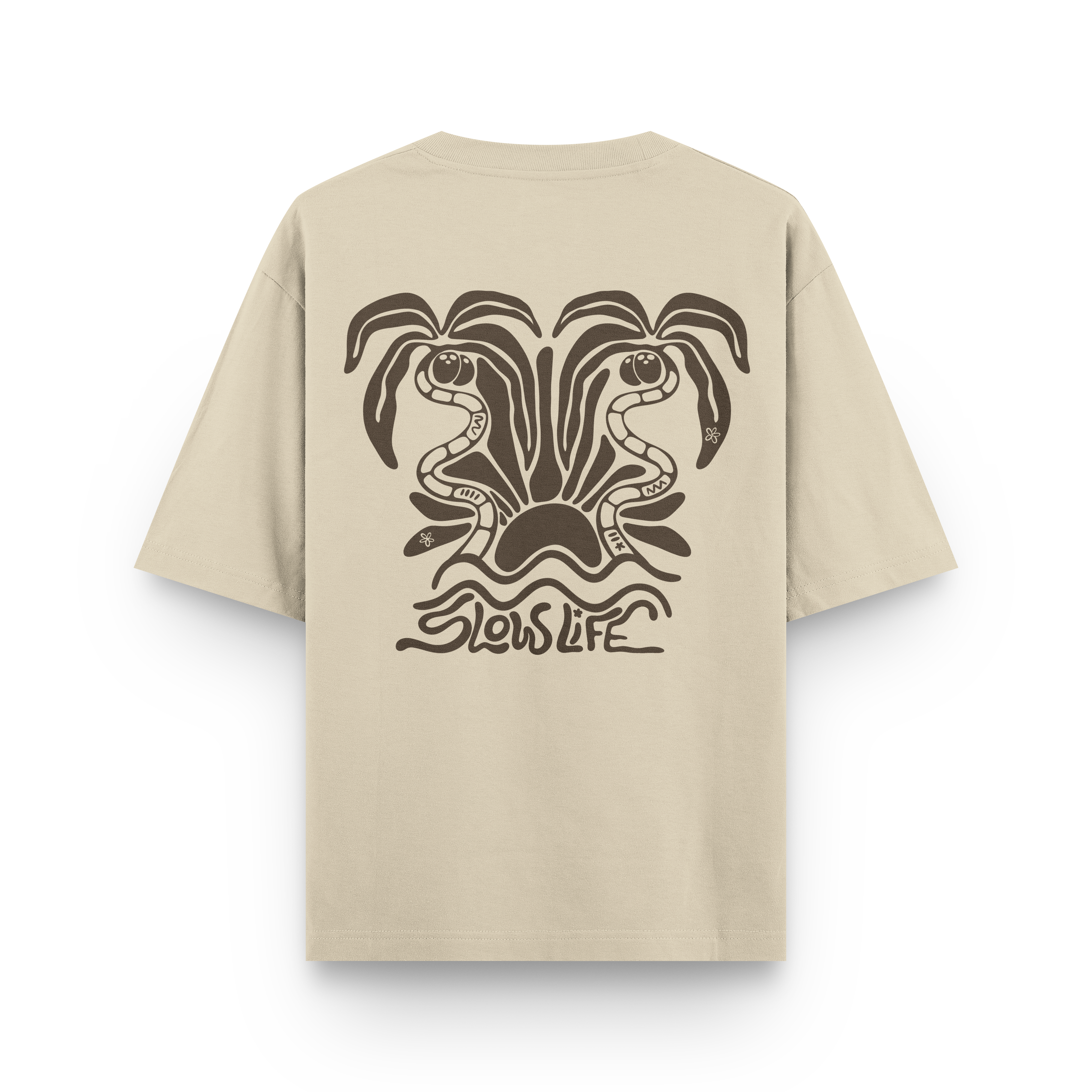 Slow Life T-Shirt Oversized