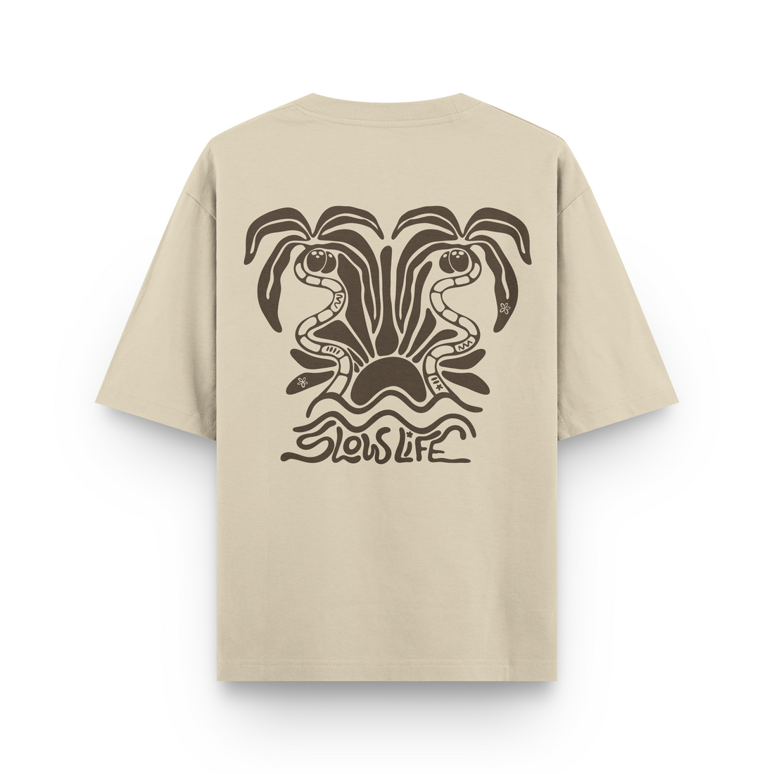 Slow Life T-Shirt Oversized