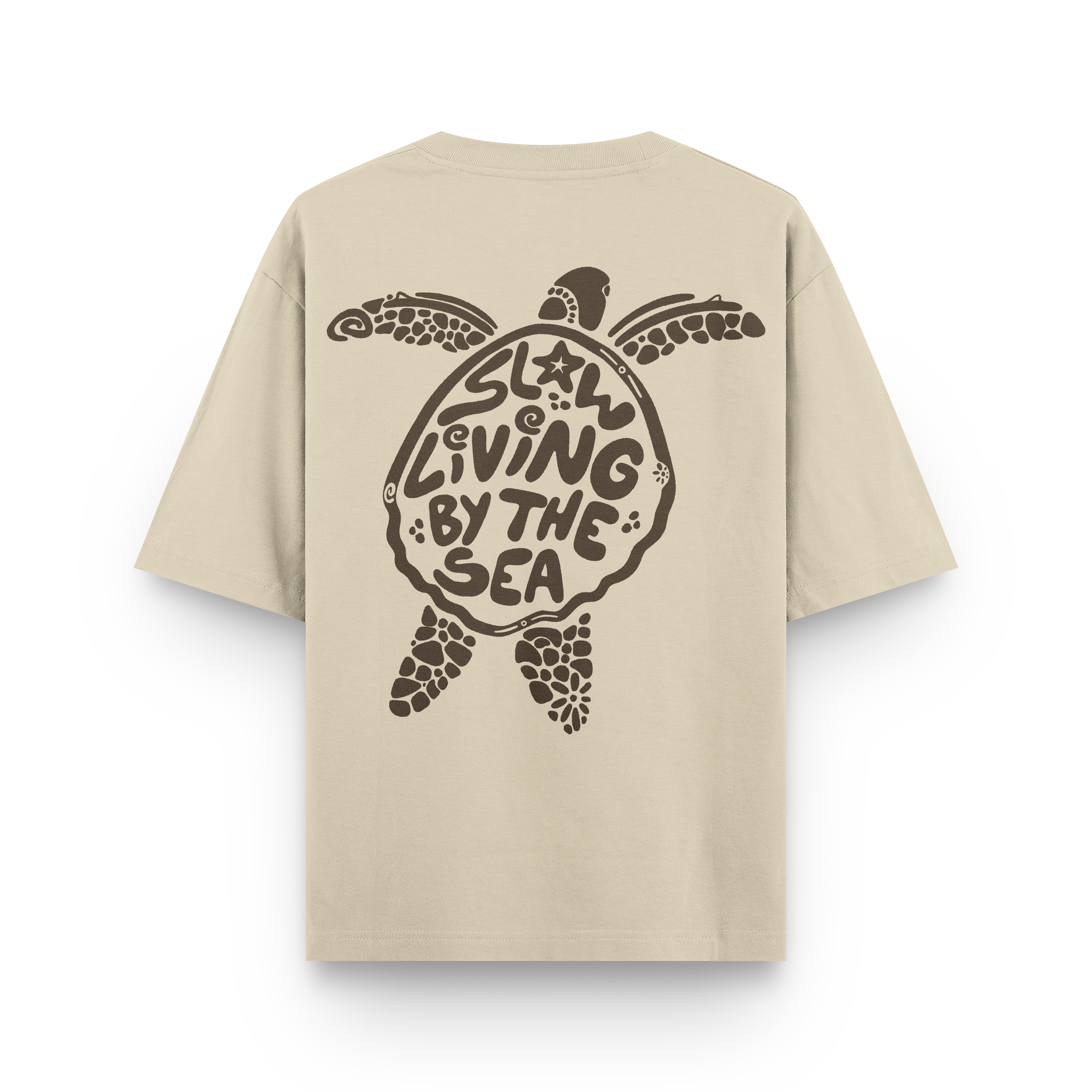 Slow Living By The Sea T-Shirt Oversized