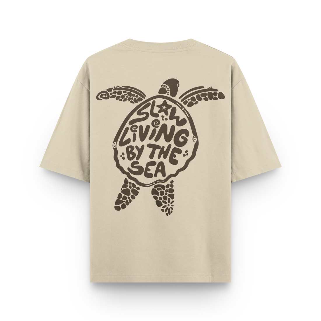 Slow Living By The Sea T-Shirt Oversized