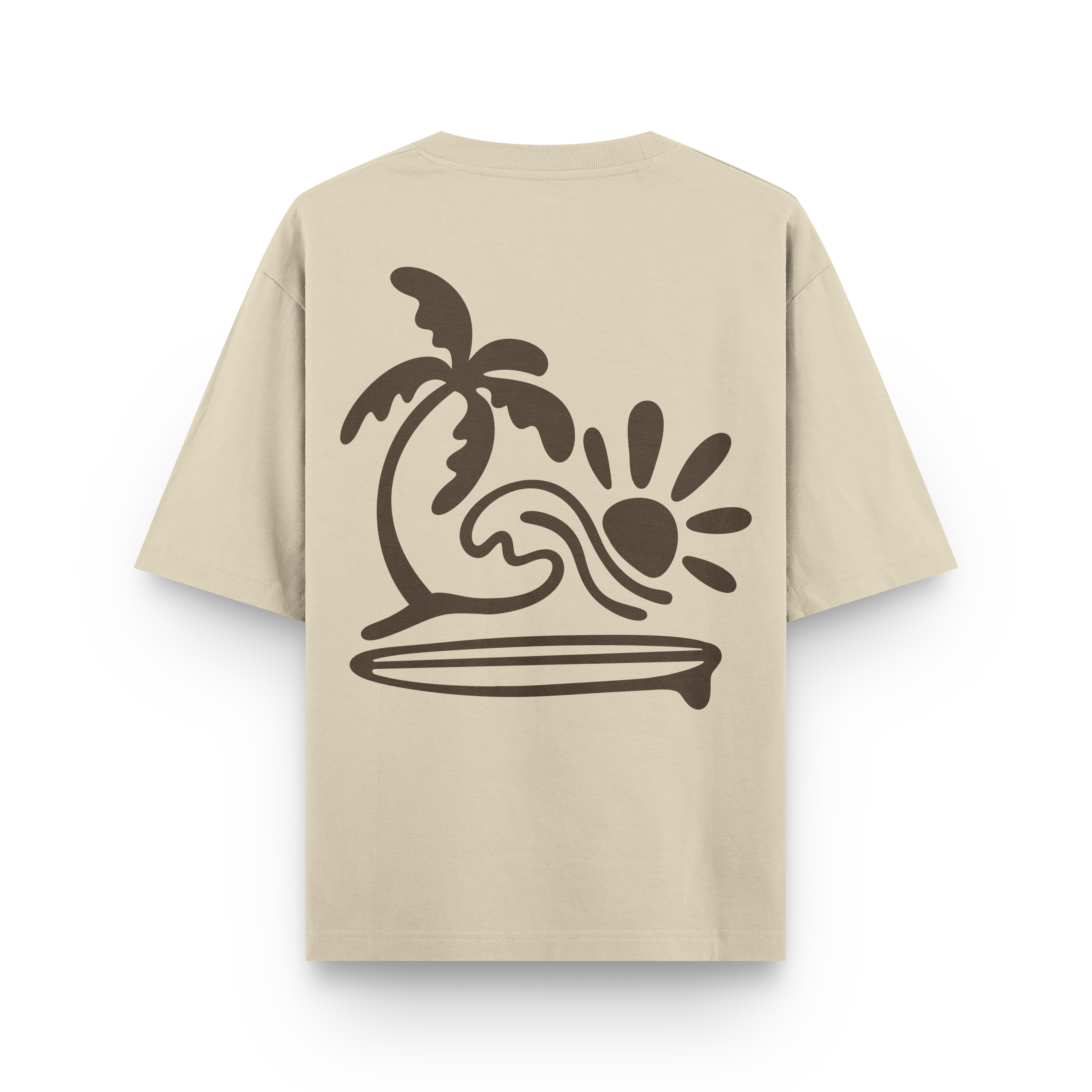 Surf Beach T-Shirt Oversized