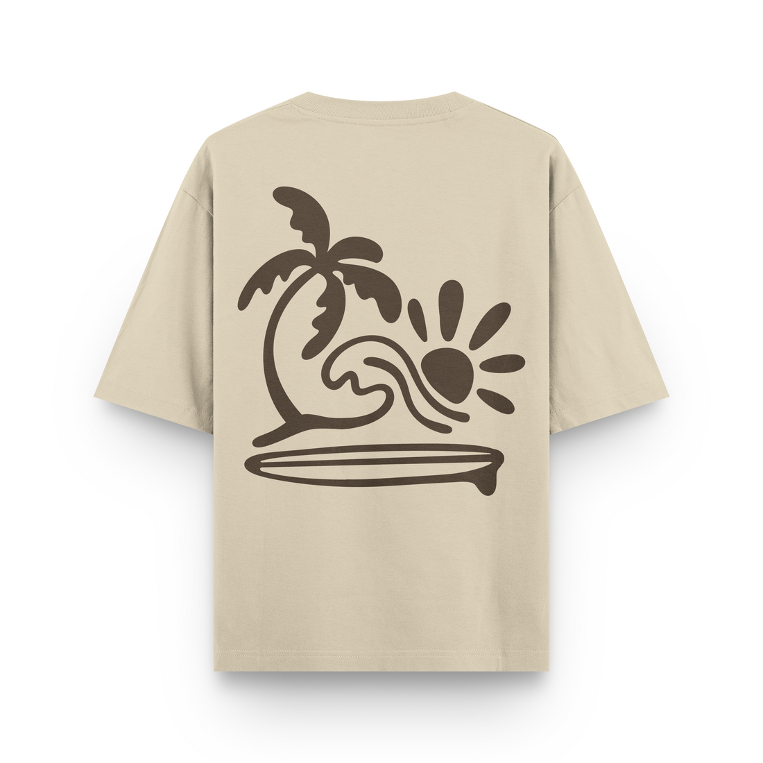 Surf Beach T-Shirt Oversized