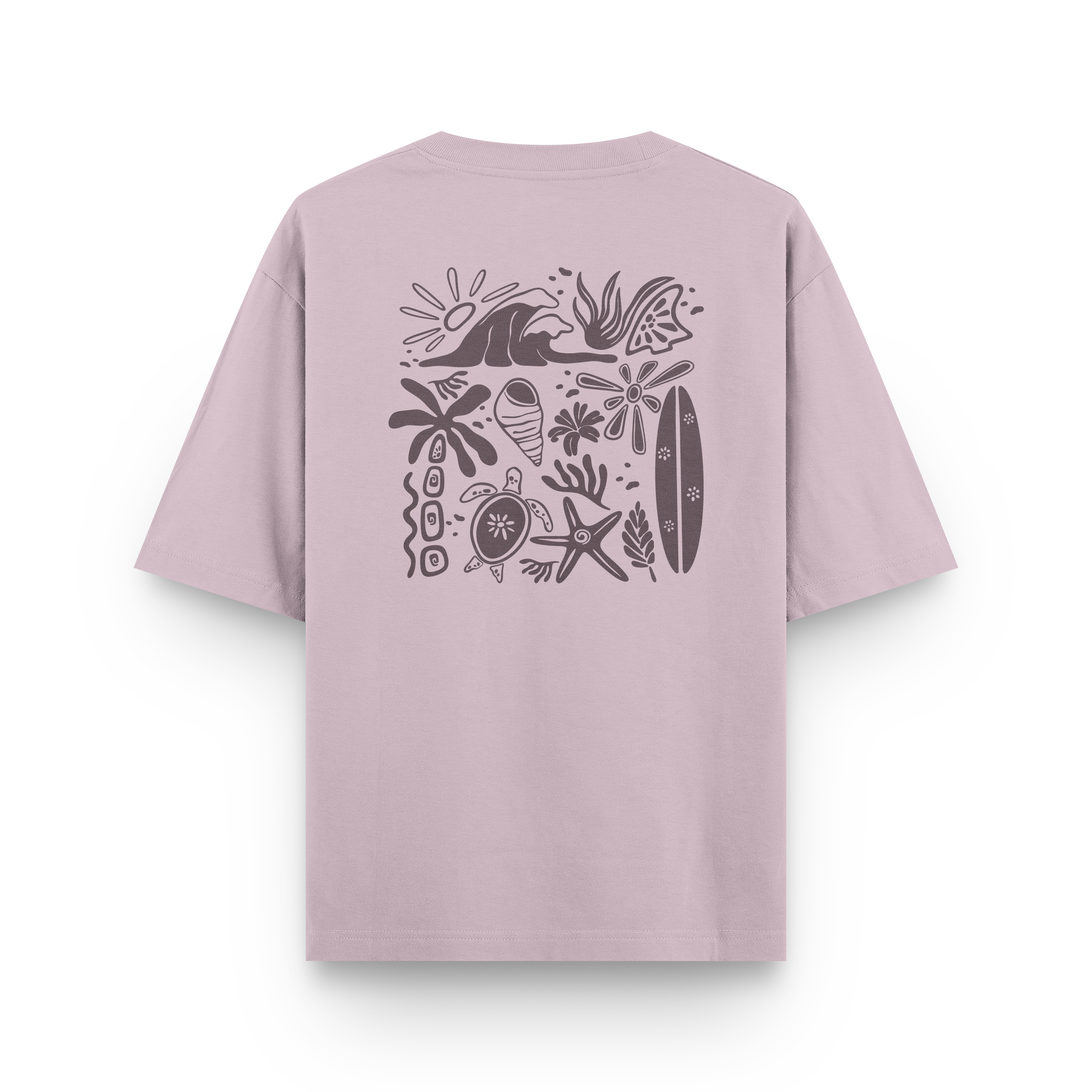 Beachy Vibes Oversized T-Shirt