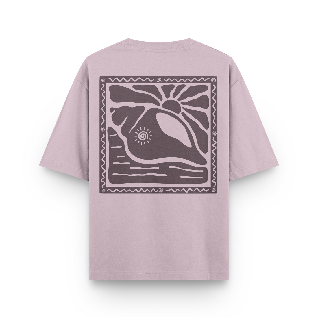 Sunny Seashell T-Shirt Oversized