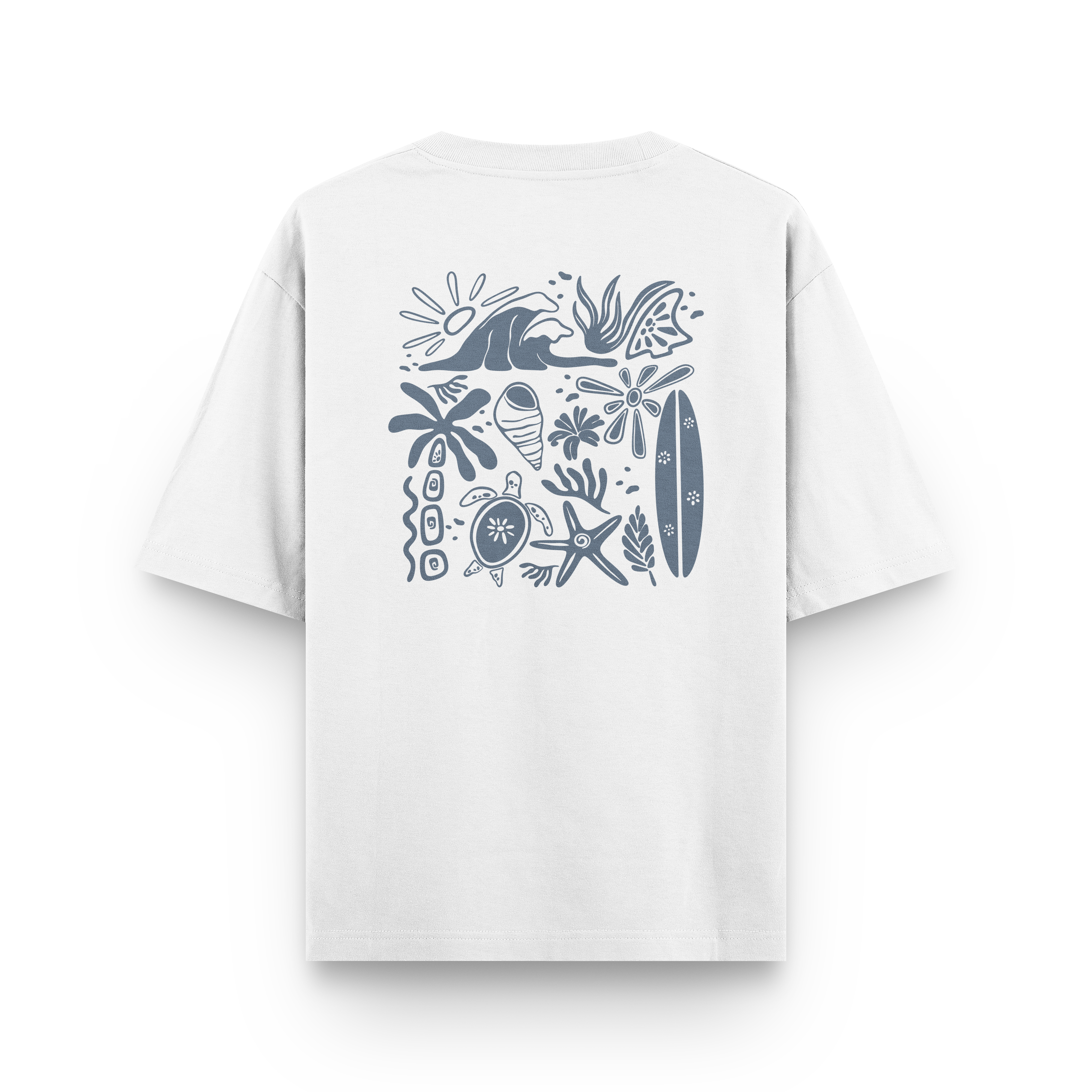Beachy Vibes Oversized T-Shirt
