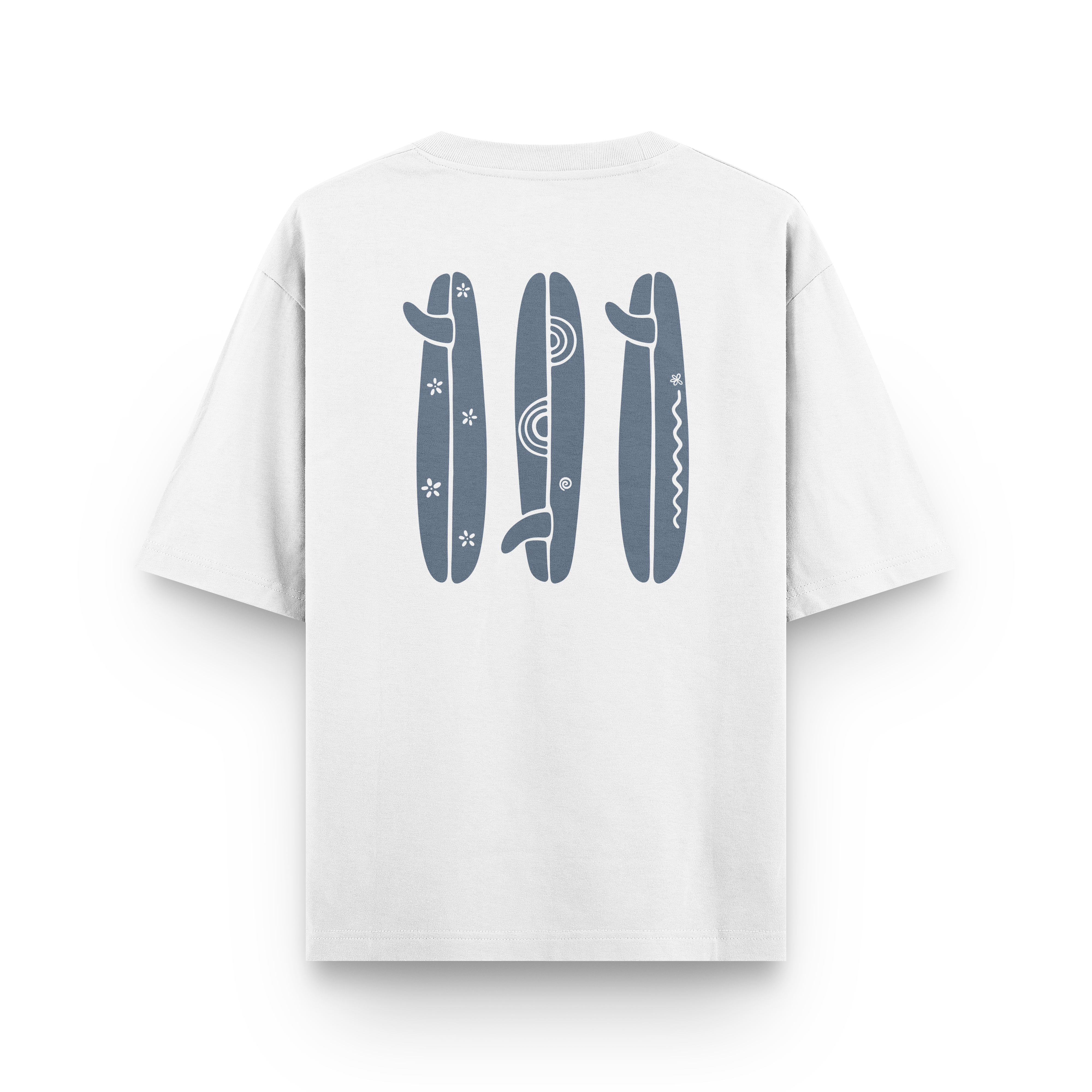 Boho Surfboard T-Shirt Oversized