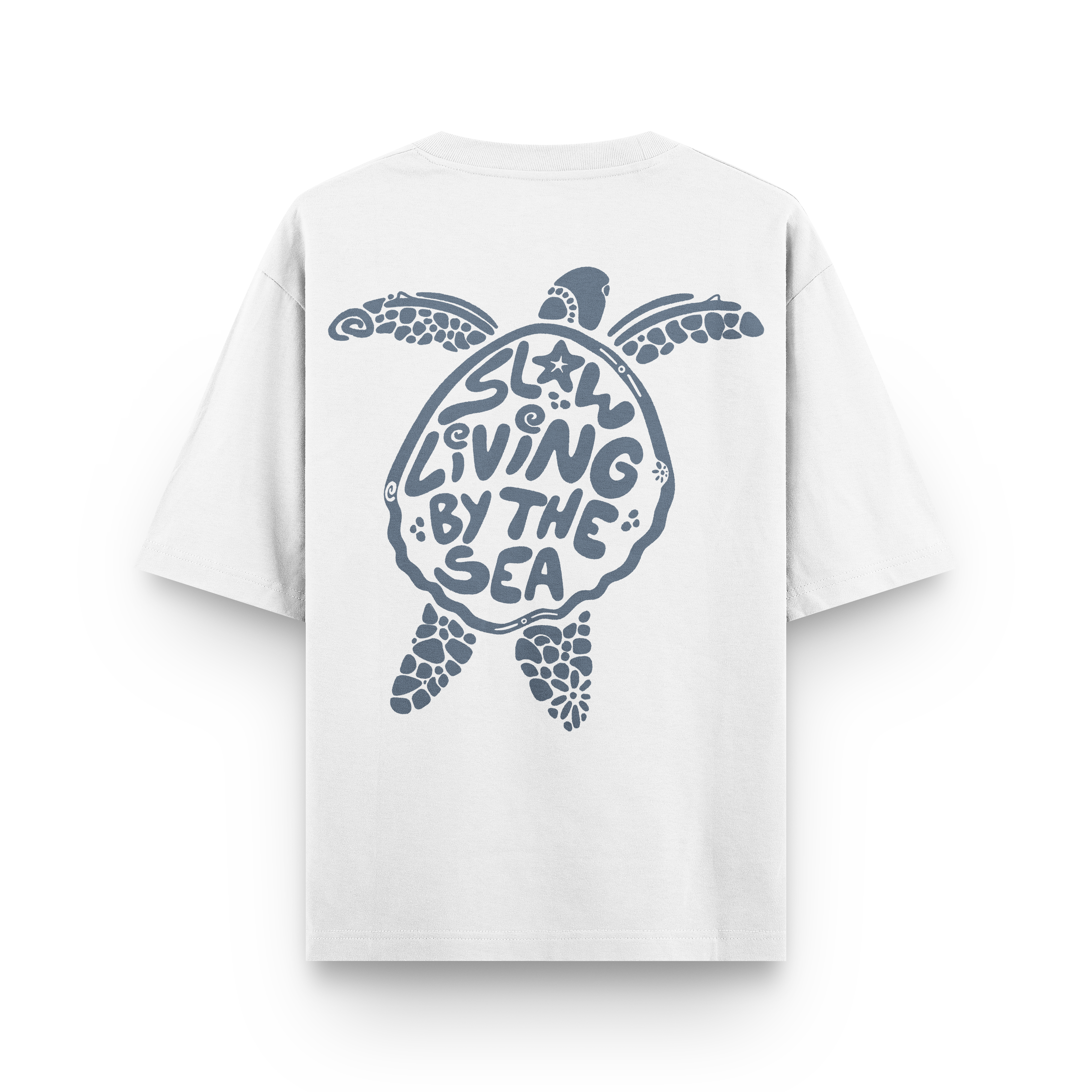Slow Living By The Sea T-Shirt Oversized