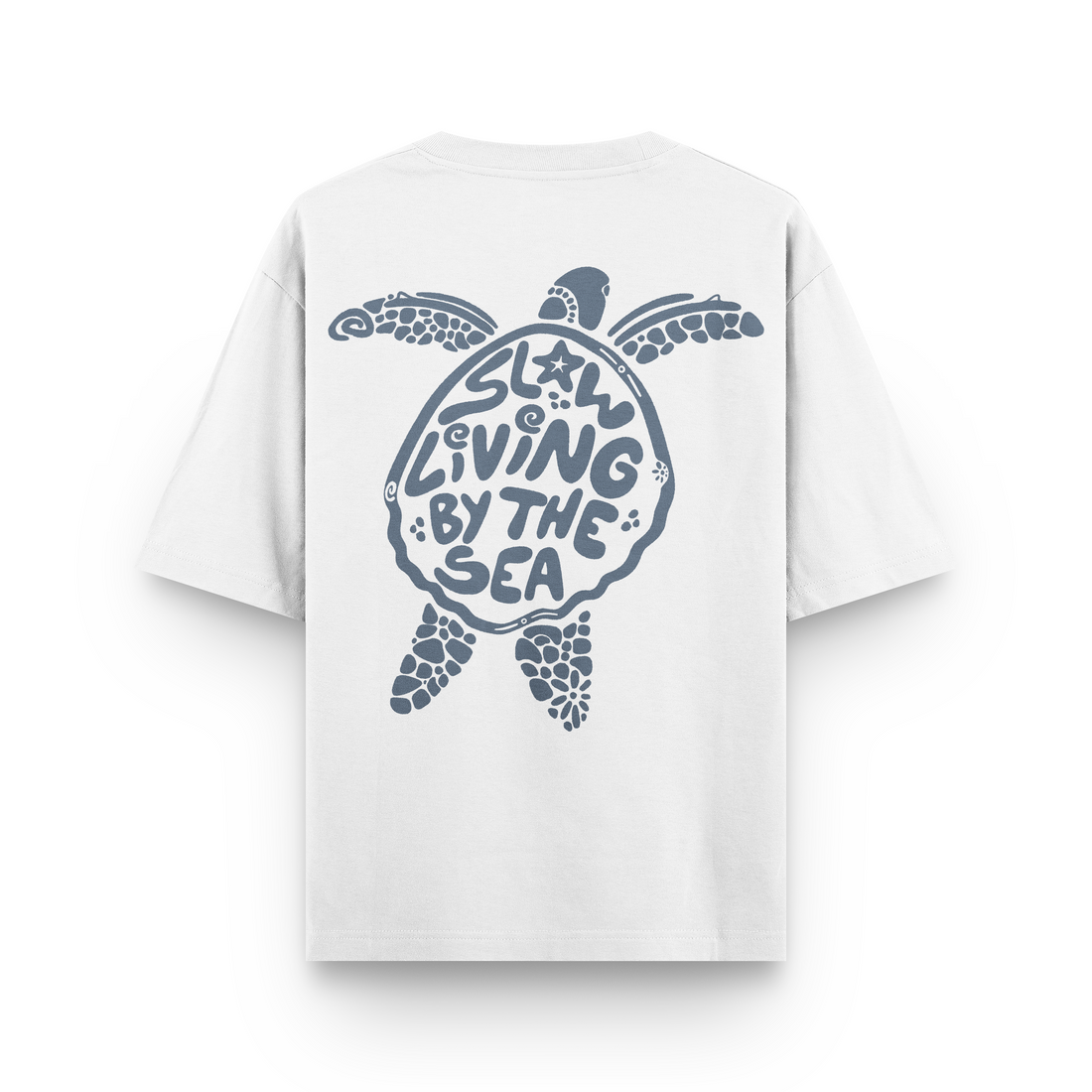 Slow Living By The Sea T-Shirt Oversized