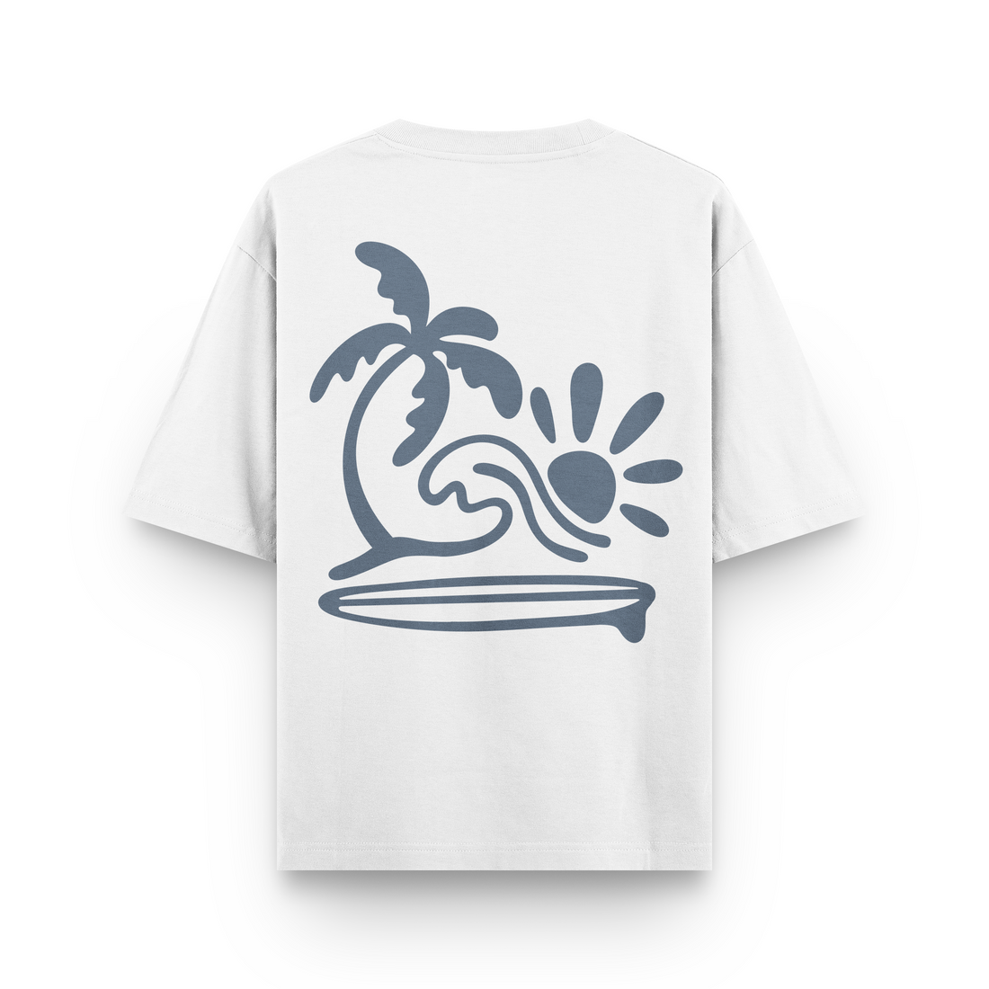 Surf Beach T-Shirt Oversized