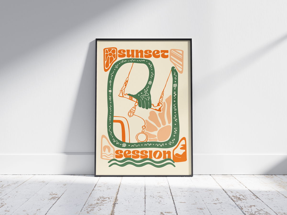 SUNSET SESSION II POSTER - mijosurf