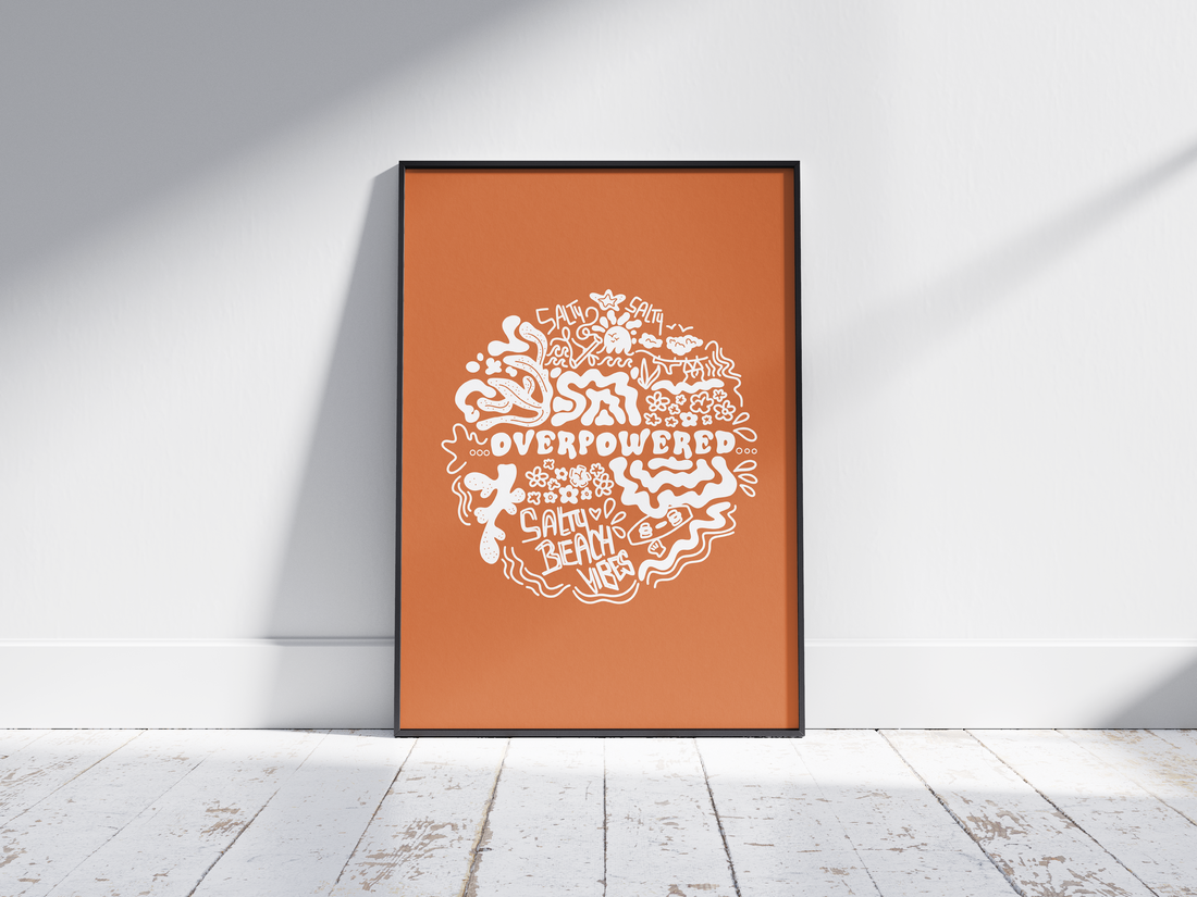 OVERKRACHTIGE POSTER