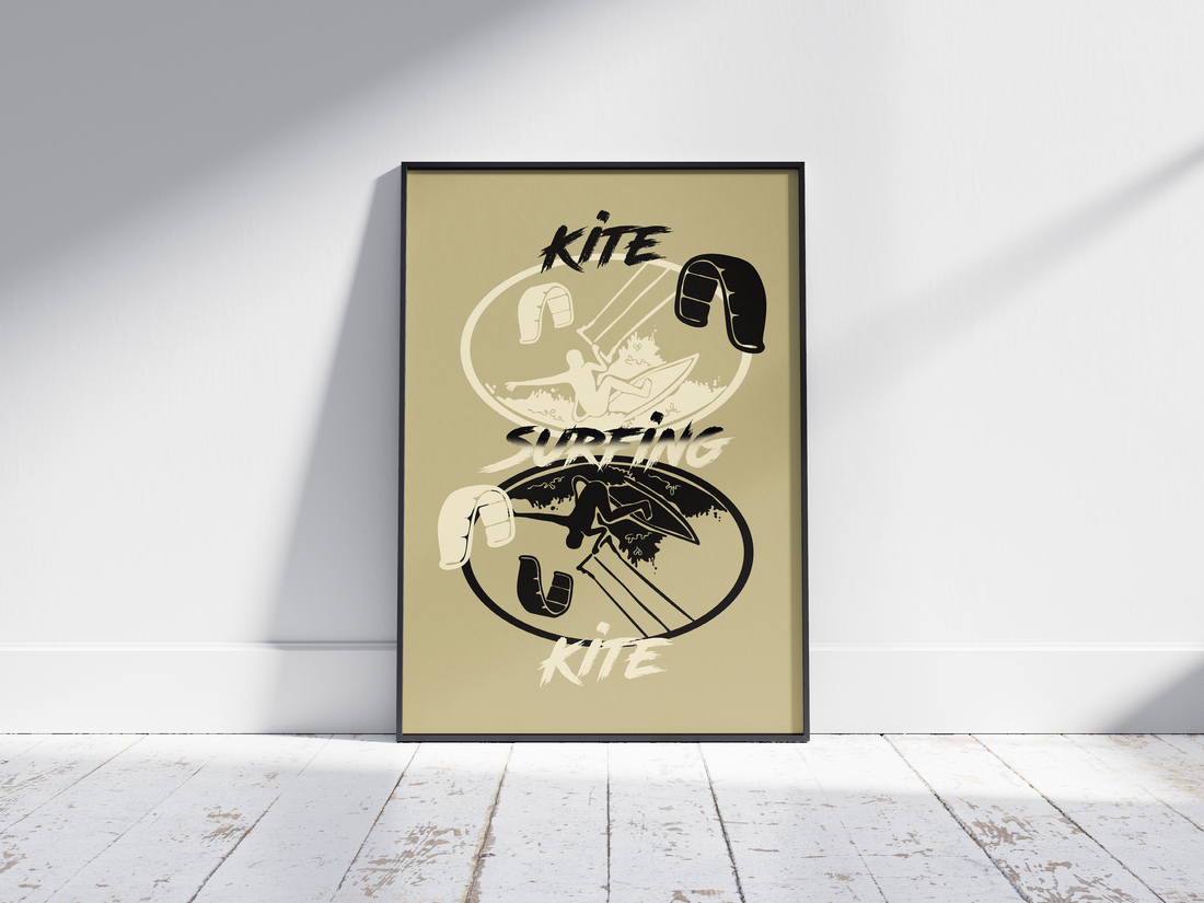 KITESURFEN POSTER