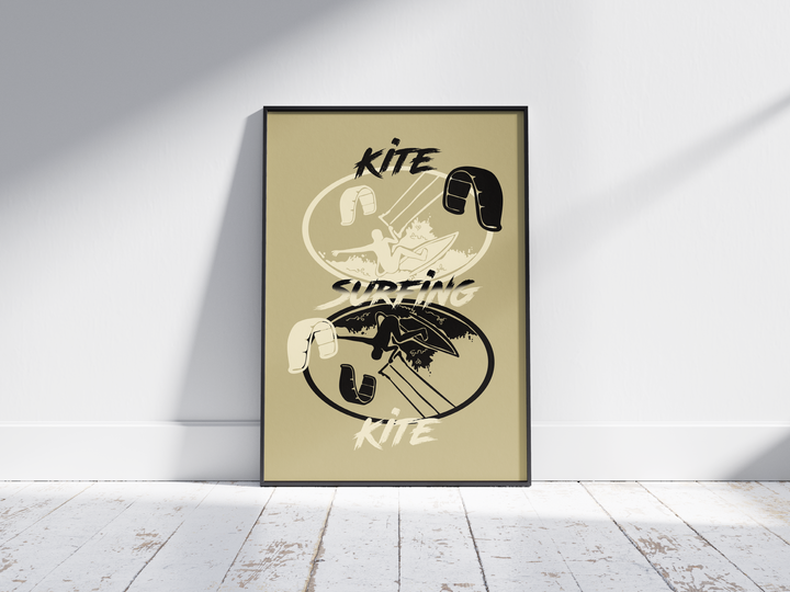KITE SURFING POSTER