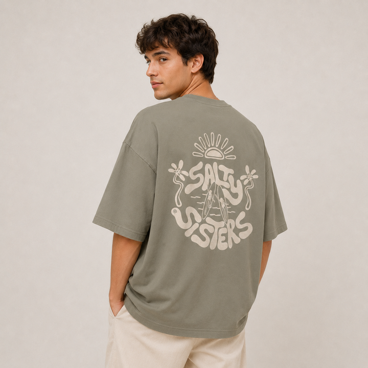 Salty Sister Oversized T-Shirt