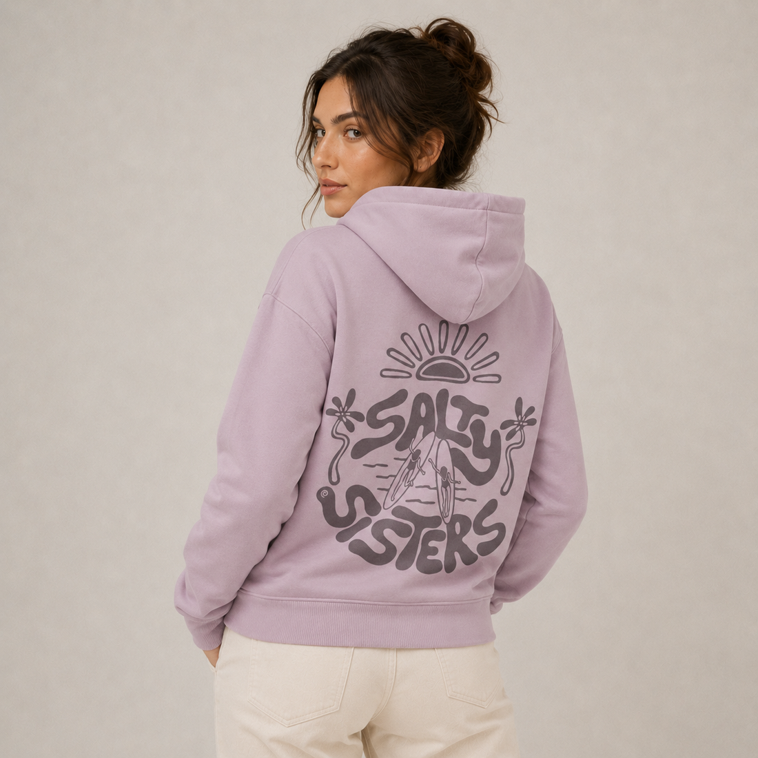 Salty Sister Hoodie Basic