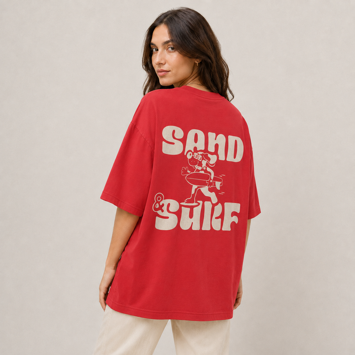 Sand And Surf T-Shirt Oversized