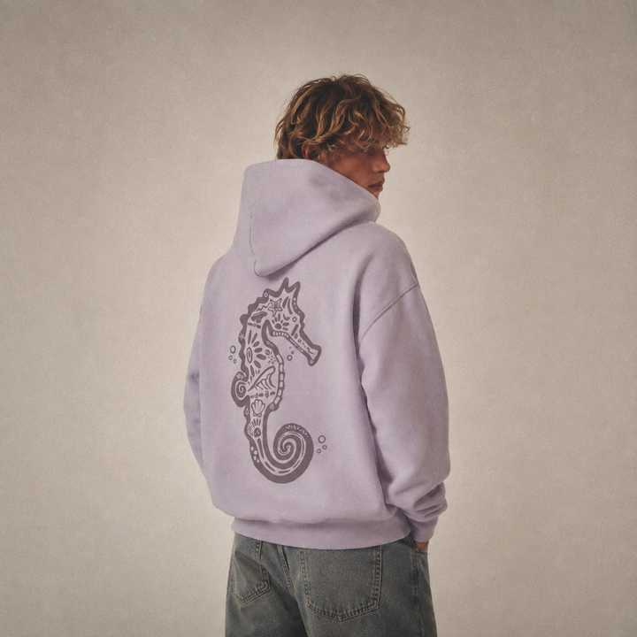 Seahorse Hoodie Oversized