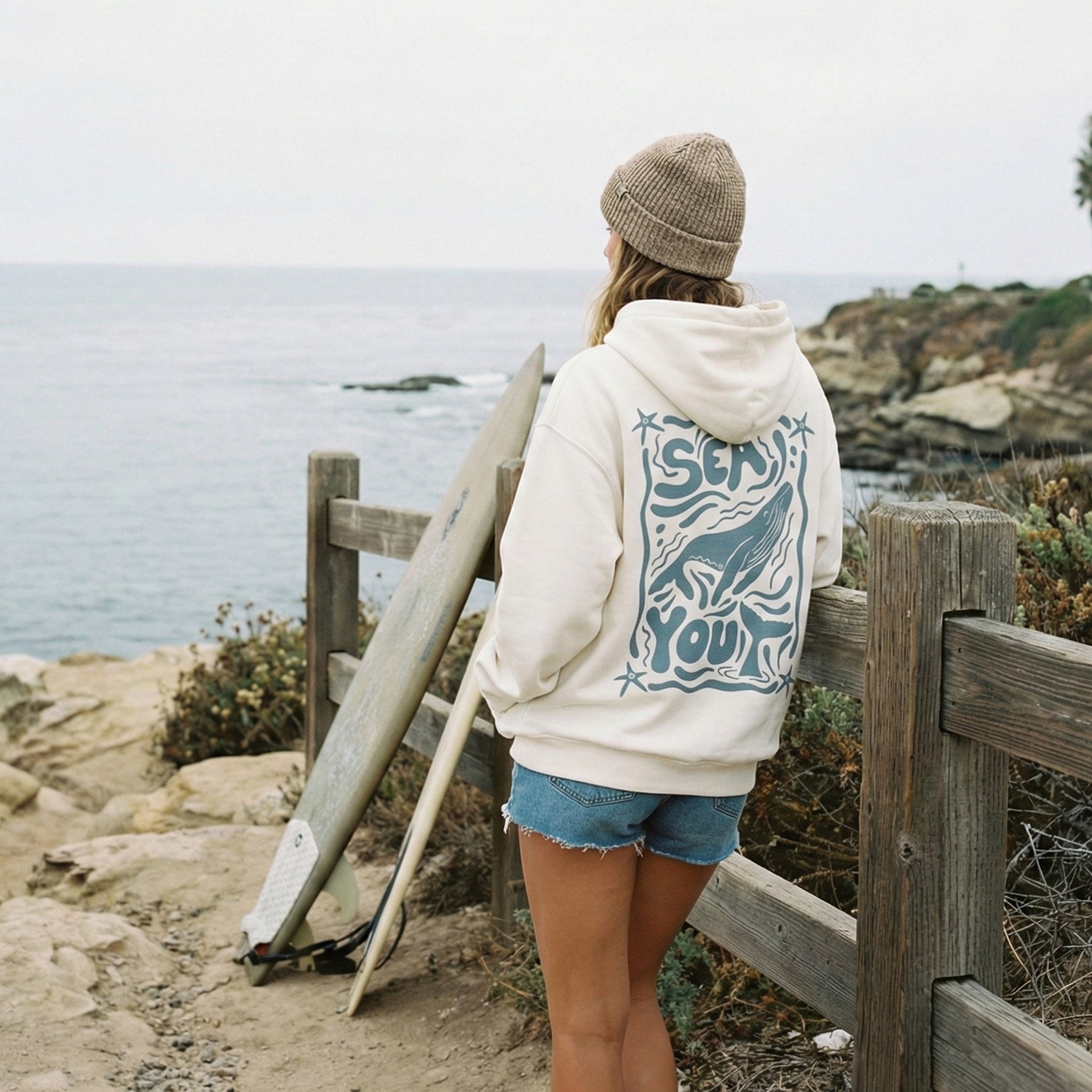 SEA YOU HOODIE OVERSIZED