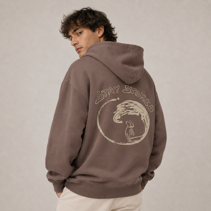 Stay Stoked Hoodie Oversized