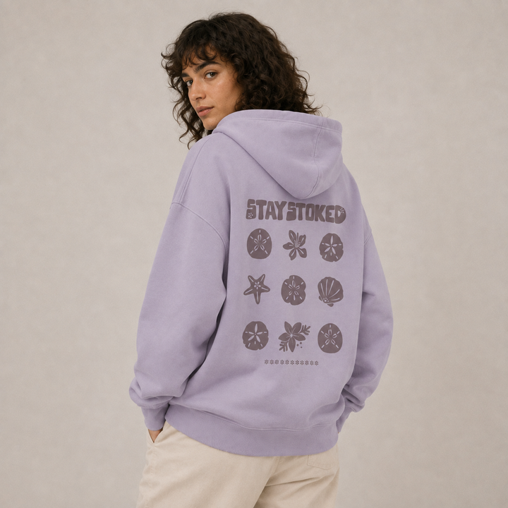 Stay Stoked 2 Hoodie Oversized