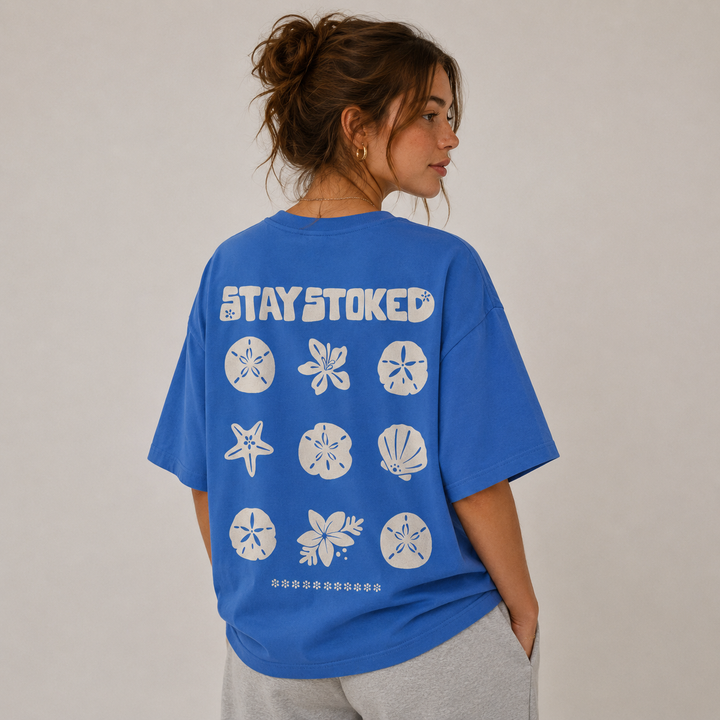 Stay Stoked 2 T-Shirt Oversized