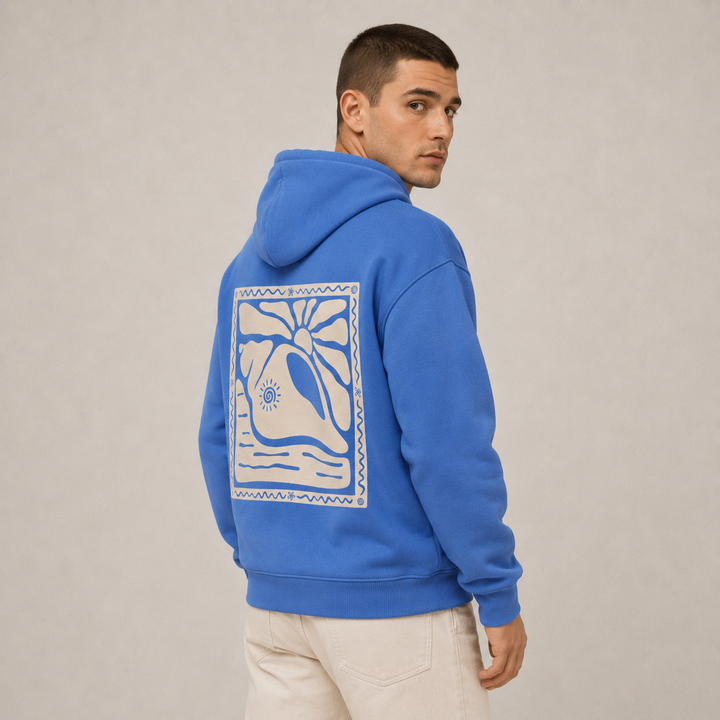 Sunny Seashell Hoodie Basic