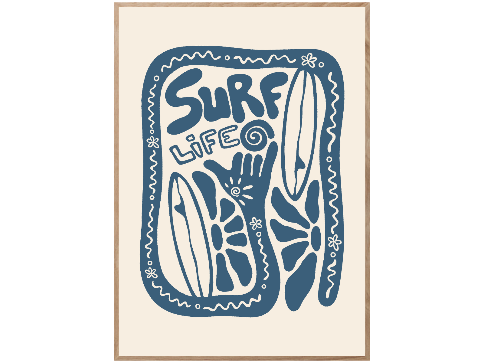 SURF LIFE POSTER