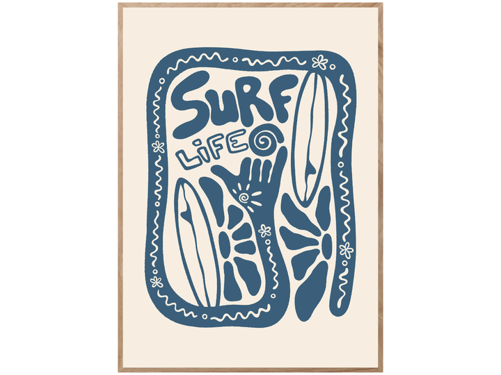 SURF LIFE POSTER