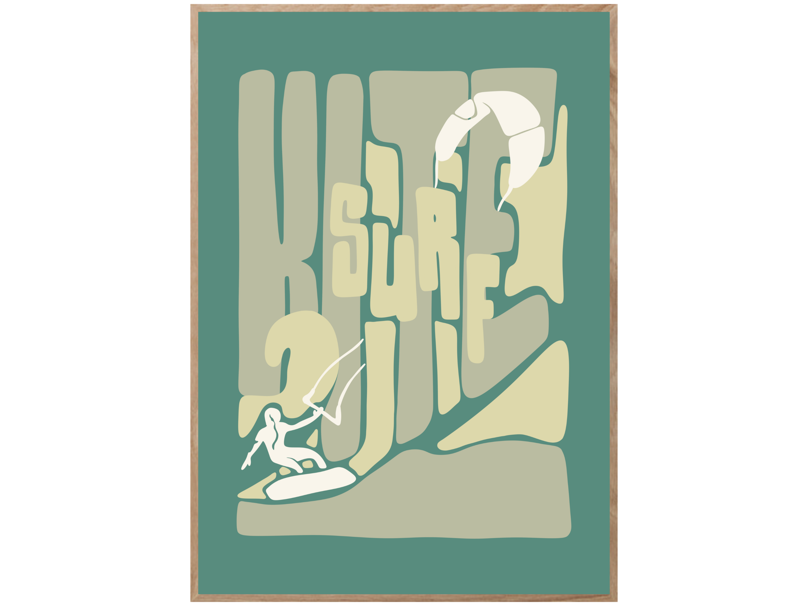 KITE SURF POSTER - mijosurf