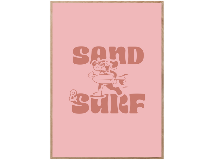 SAND AND SURF POSTER