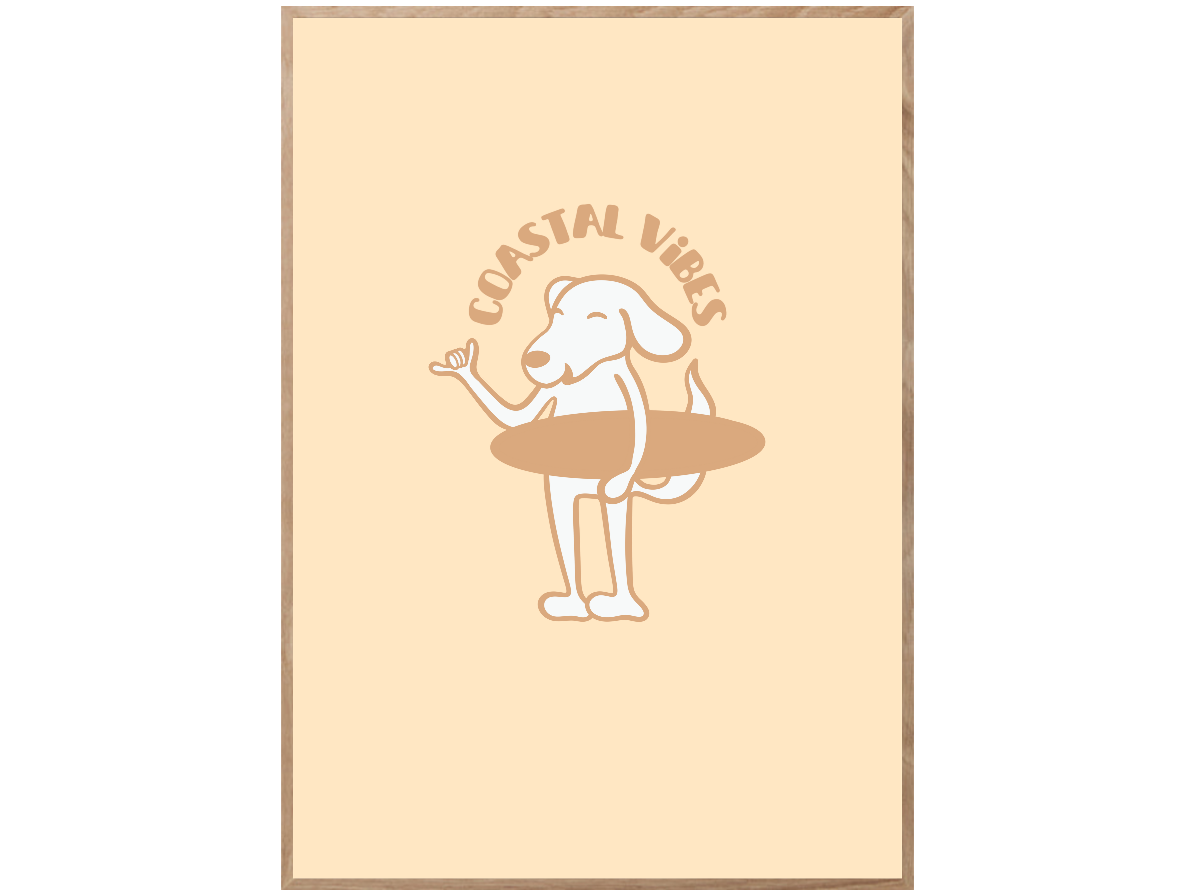 COASTAL VIBES POSTER