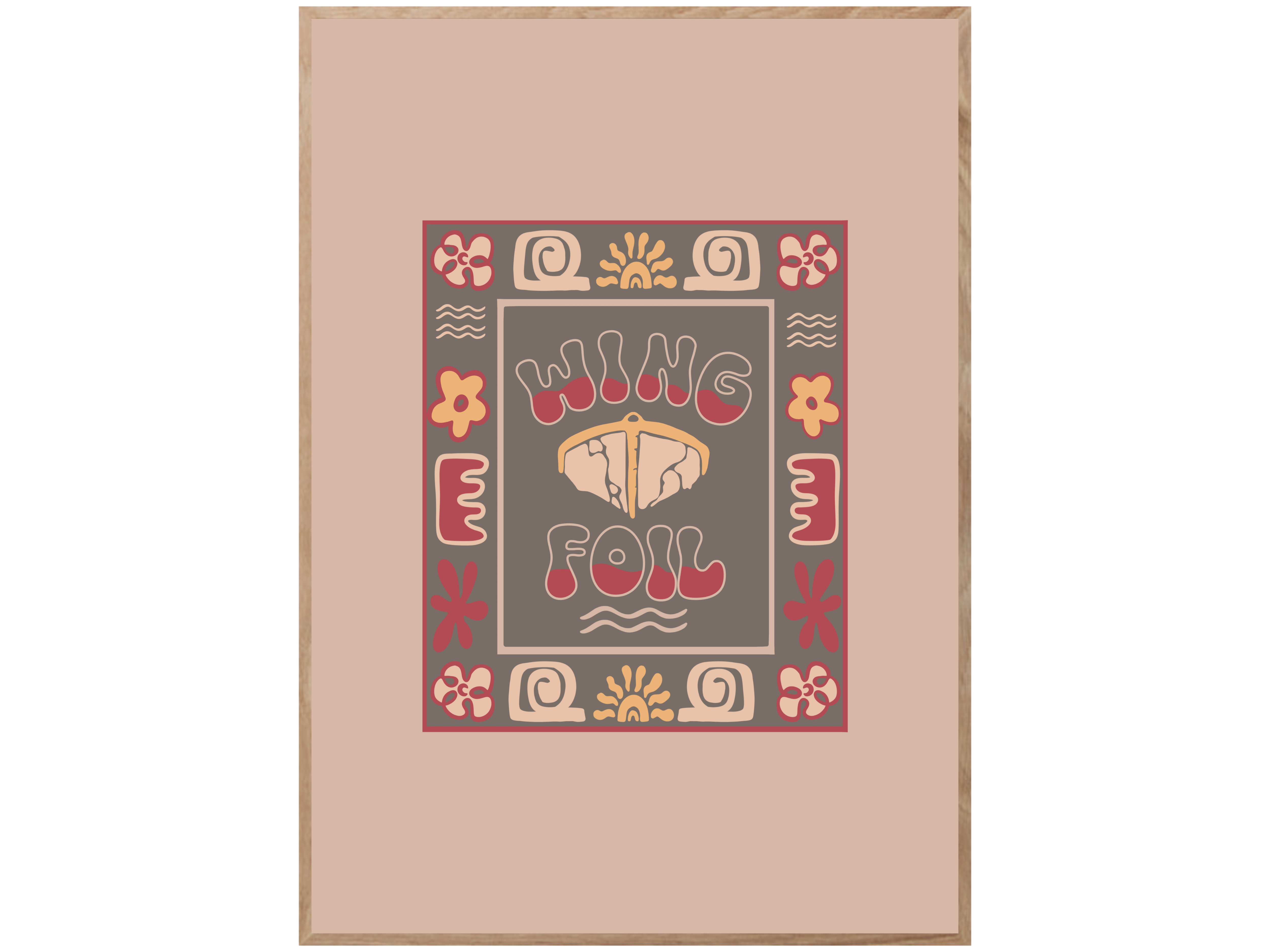 TROPICAL WING POSTER