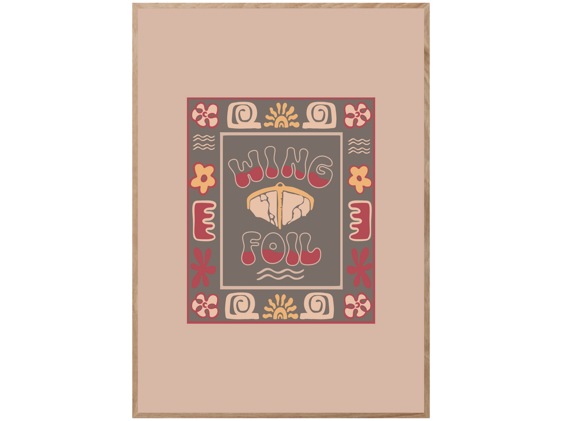 TROPICAL WING POSTER