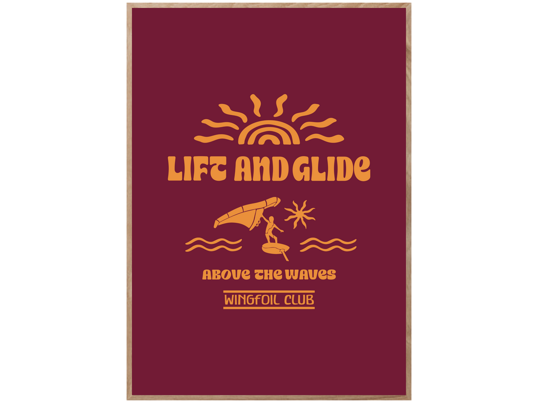 LIFT AND GLIDE POSTER