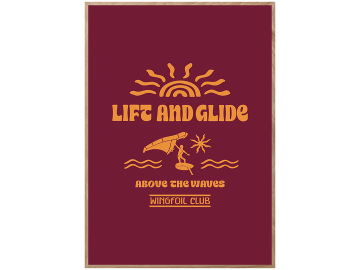 LIFT AND GLIDE POSTER