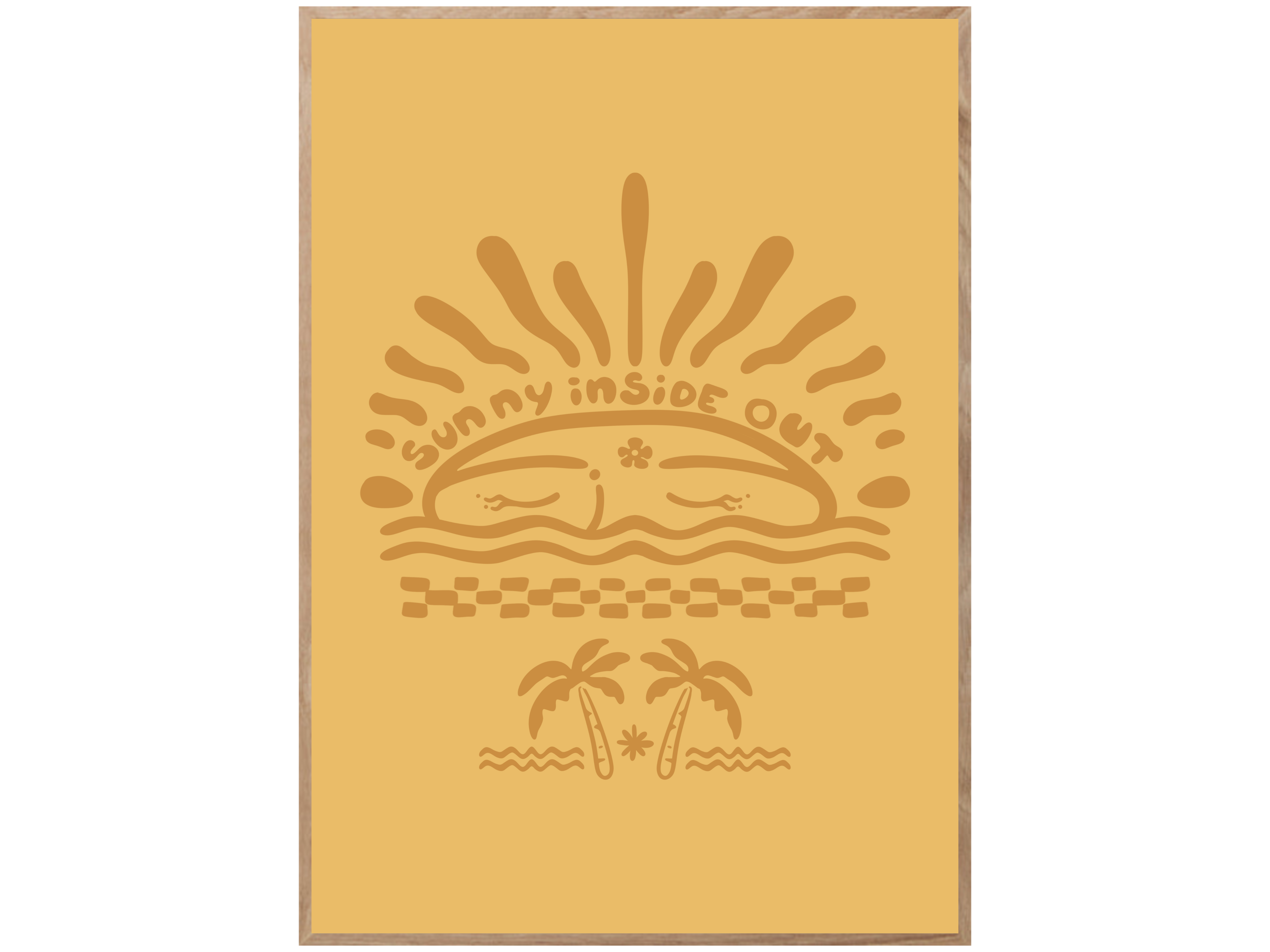 SUNNY INSIDE OUT POSTER