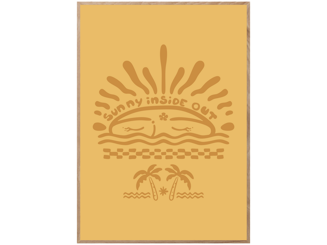 SUNNY INSIDE OUT POSTER