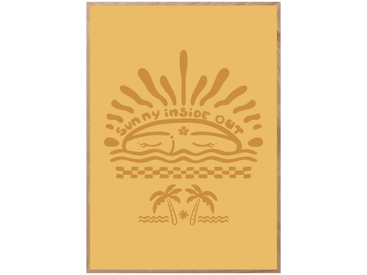 SUNNY INSIDE OUT POSTER