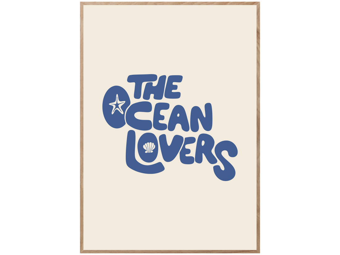 THE OCEAN LOVERS POSTER