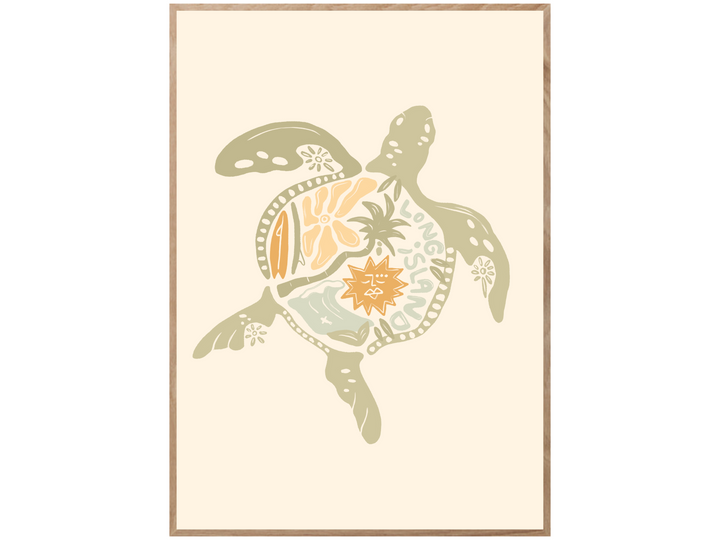 TURTLE BOHO POSTER