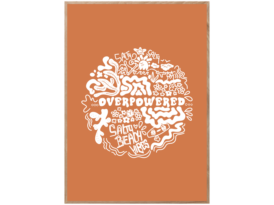 OVERKRACHTIGE POSTER