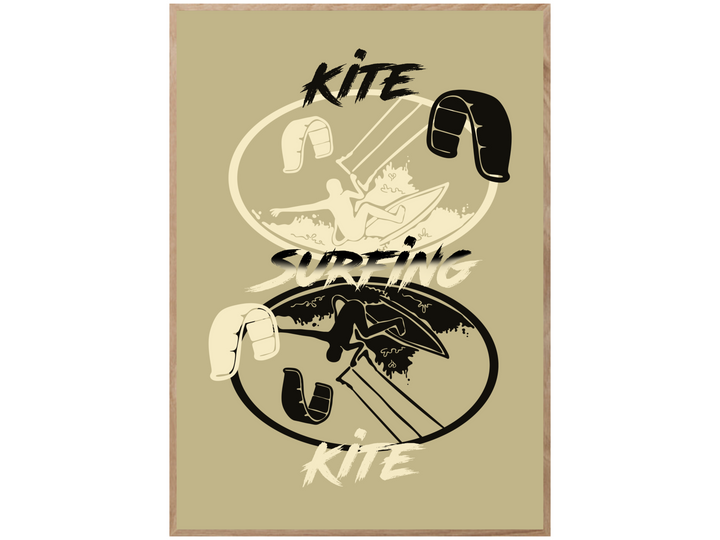 KITE SURFING POSTER