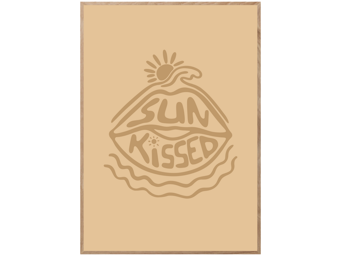 SUN KISSED POSTER