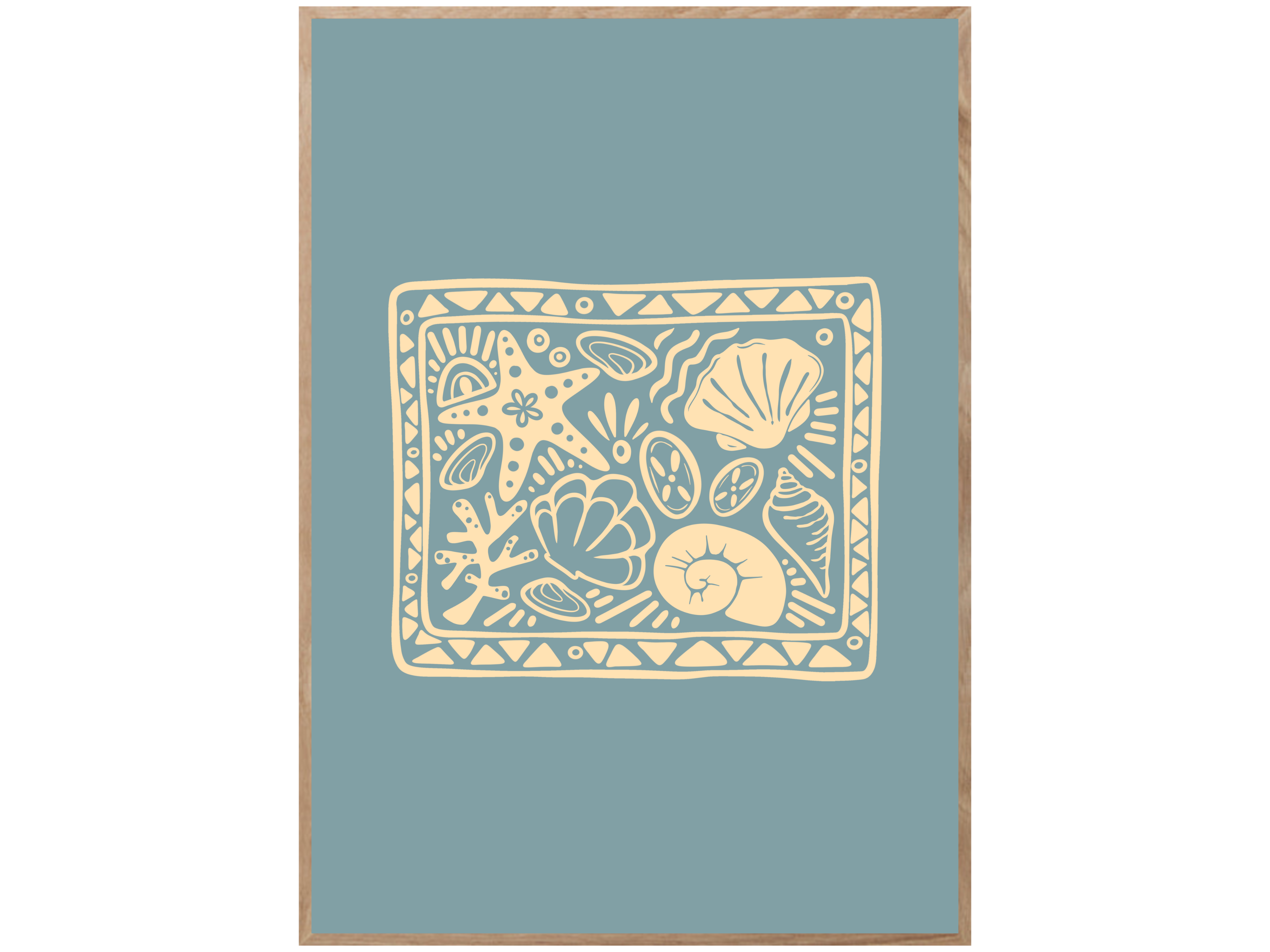 SEASHELL PARTY POSTER